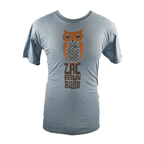 ZAC BROWN BAND Spotted Owl Concert/Band Tee - Picture 1 of 6